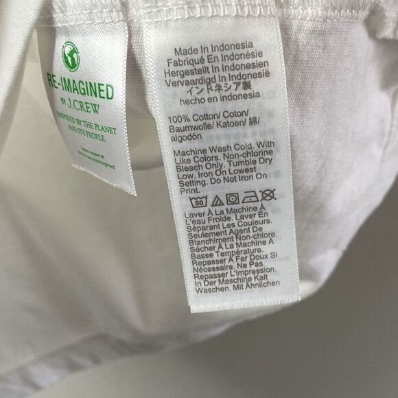 J CREW Mens White Slim-Washed Jersey V-Neck Tee NEW Small S 40993 - Picture 9 of 11